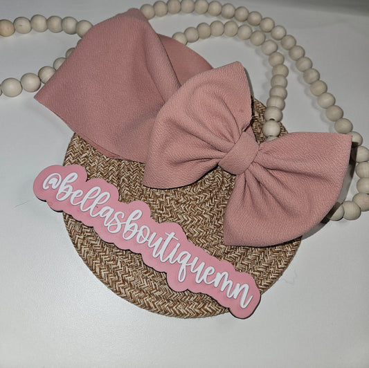 Dusty Pink Headwrap