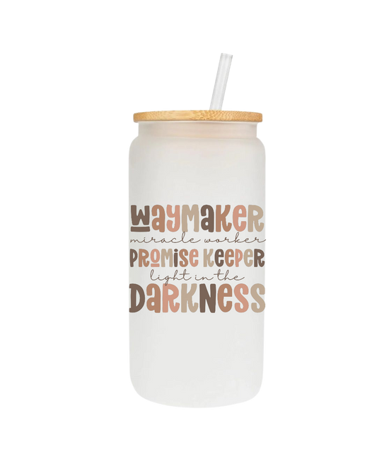 Waymaker 16oz Glass Cup