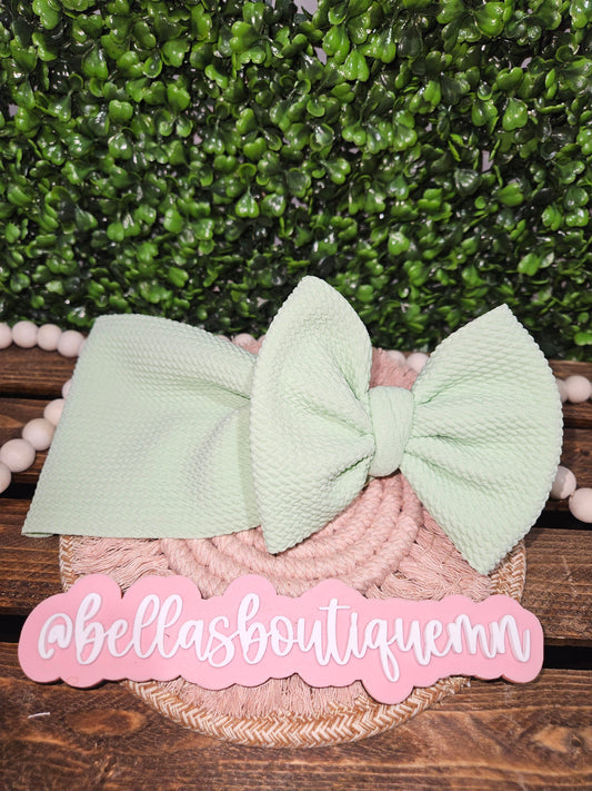 Pastel Green Headwrap